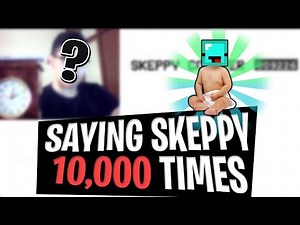 Saying Skeppy 10,000 Times (Face Reveal)
