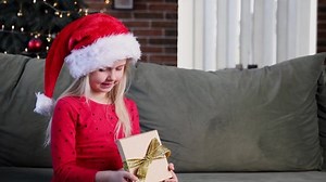 Small Little Child Red Dress Opening Stock Footage Video (100% Royalty-free) 1082943805 | Shutterstock