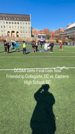 JustUs Sports Officials on Instagram: "DCSAA Semi-Final Coin Toss. Mic’d up!"