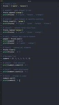 Master Python Lists: All Essential Functions Explained