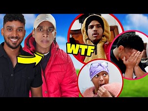 SURPRISING MY FAMILY WITH MY NEW LOOK... (gone wrong 😭)