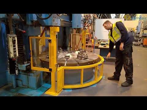 Safety Guarding for VTL (Vertical Turret Lathe)/(Vertical Turning Lathe)