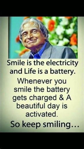 #motivational #latest 😊 so keep smiling #quotes for APJ abdul kalam #viral short