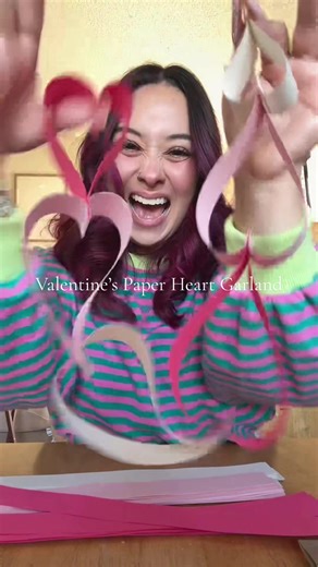 Valentine’s Paper Heart Garland: DIY Crafting Guide
