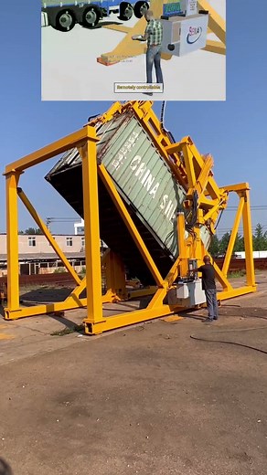 Animated flip machine simulation