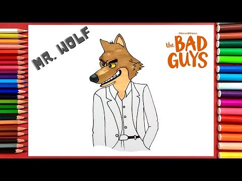 How to Draw Mr Wolf | The Bad Guys