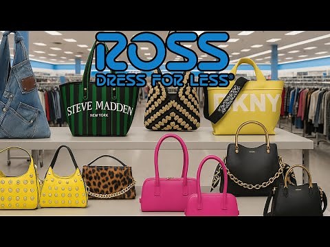 🔥 ROSS DESIGNER BAG HAUL 2025 | Michael Kors, Steve Madden, Kate Spade + Hidden Gems!