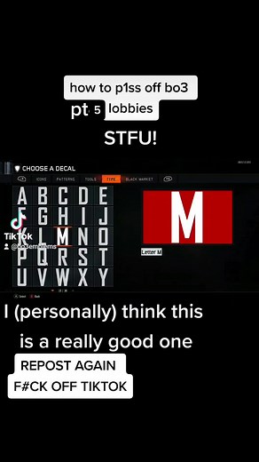 #life #emblems #HowDoYouMist #trearch #ElectrifyTheMini #bo3 #howto #pt4 #off #p1ss #to #how #lobbies #emblem #BO3 #bo3emblems #mom