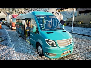 Mercedes-Benz SPRINTER ! ! ! Fernbus Simulator ! ! ! DLC W906 Gameplay ! ! !