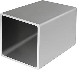 Amazon.com: 8020, 8126, 3" x 3" Structural Square Aluminum Tube, Wall Thickness .125", Seamless Tubing 80/20 DIY Industrial 3 Inch x 3 Inch Metal Profile (12" Long) : Industrial & Scientific