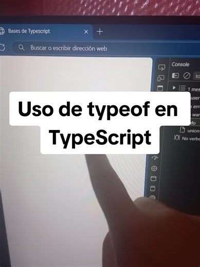 uso de typeof en typescript