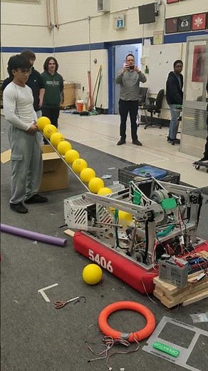 Rapid fire hub shot | FRC 2026 REBUILT test