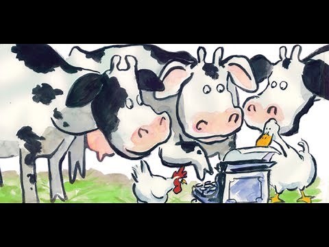 'Click, Clack, MOO: Cows That Type' by Doreen Cronin - READ ALOUD FOR KIDS!