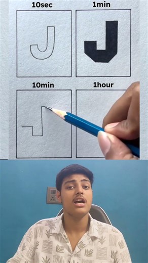 Drawing J Alphabet in 3D