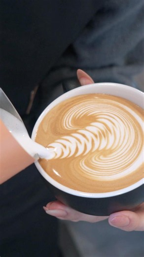 I can't get enough of their cafe latte ☕️ #coffee