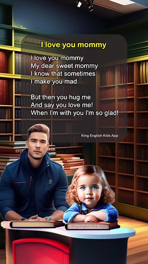 6.1M views · 220K reactions | King English Kids: I love you mommy song #kingenglishkids #kingenglishforkids #kingenglish #englishsong #englishforkids #learnenglish #iloveyoumommy #mommysong #happymothersday #baihattienganh #tienganhmoingay #tienganhchobe #tienganhtreem | King English Kids | Facebook