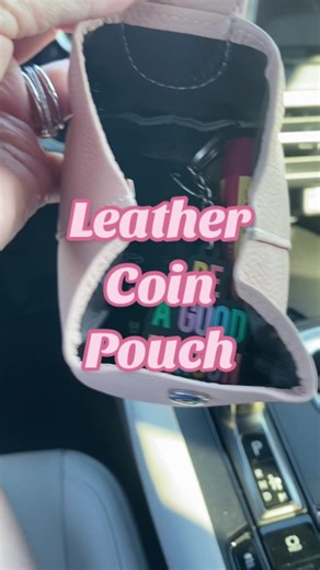 You'll this leather coin pouch for all your trinkets! #CoinPouch #LeatherCoinPouch #CoinPurse #TrinketPouch #LeatherPouch @ROYAL BAGGER US