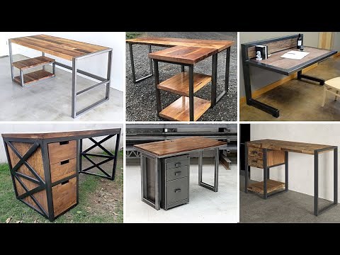 Metal Desk ideas / Computer Desk / Study table / | Home Office Furniture