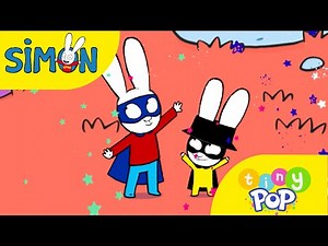 Super Rabbit! 🦸‍♂️ 🐰 | Simon | New episodes | @TINY POP TV