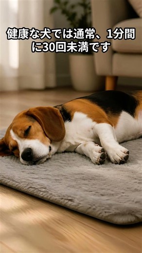 1分でわかる犬の心臓病サイン！寝ている時の「危険な呼吸」 #犬 #犬の健康 #獣医師