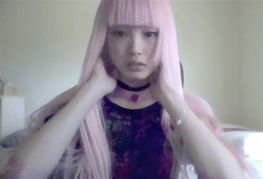 « I crave pink hair so much . #pinkhair #2014tumblr #moodboardaesthetic #moots? #angel