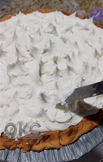 88K views · 2.2K reactions | Let's Make Giant Coconut Cream Pie For The Holidays #cake #pie #food #bakery #artist #art | OKC Cake Lady | Facebook