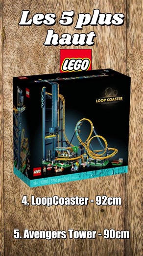 Le n°1 est immense 😱 (TOP 5 LEGO) #shorts