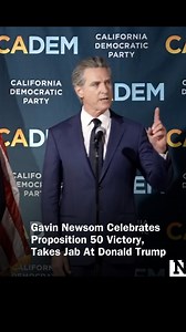 A plan to redraw California’s congressional districts, known as Proposition 50, passed on November 4, in a blow to President Trump, by California Governor Gavin Newsom. | Newsweek