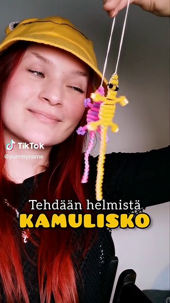 Söpöjä Hamahelmi Avaimenperiä Helmilisko Ohjeella