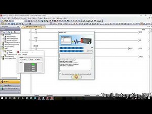 Mitsubishi PLC programming in Tamil #7 Basic Instructions #3 Retentive timer