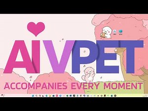 Everyone can create a virtual girlfriend with "Ai Vpet"!