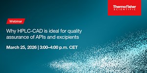 Why HPLC-CAD is ideal for quality assurance of APIs and excipients
