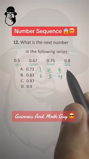 #numbers #numberseries #numbersequence #mathtricks #tipsandtricks #learnonfacebook #learnonfacebook | Guinness And Math Guy Page