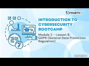 Module 2 - Lesson 8 - GDPR