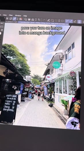 Transform an Image into a Stunning Manga Background