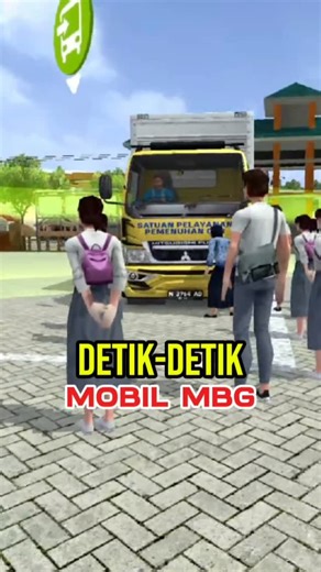 Bus Simulator Mania | Detik-detik Mobil MBG men4br4k Bermain game Bus Simulator Indonesia Mod Canter Box V3 by Budesign Livery by Riski Official... | Instagram