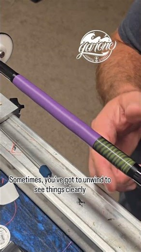 Tiger wrap reveal on a custom fishing rod #fishing #fishingequipment #customrod