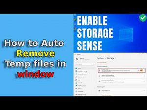 Automatically Clean Temp Files in Windows