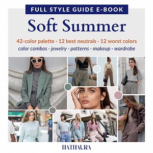 Soft Summer Color Guide for Women – Makeup Palette, Hair Color, Wardrobe Colors, Seasonal Color Analysis PDF, Personal Style Ebook - Etsy