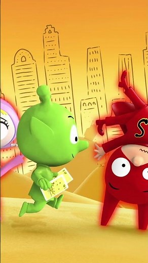 Samsam et SuperJulie sont des héros cosmiques ! 😎 #Samsam #dessinanime