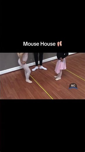 Mouse House is a simple way to introduce first position and plié to young dancers