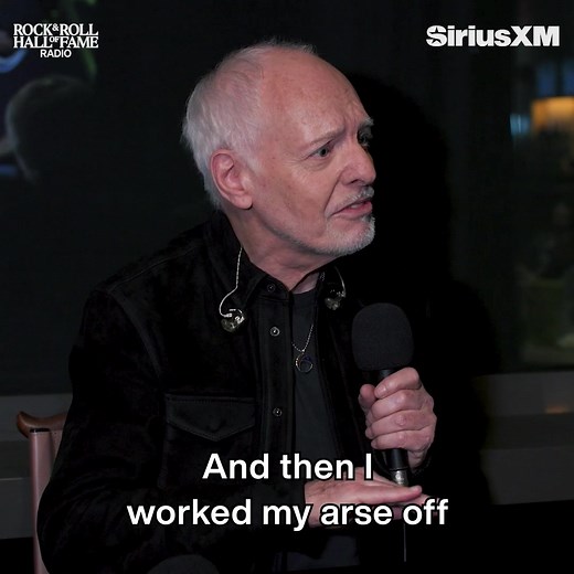 Hear more from Kristine Stone's interview with Peter Frampton and more from the 2023 Induction Ceremony on Rock and Roll Hall of Fame Radio on 11/23 at 12pm ET & 11/24 at 5pm ET: https://siriusxm.us/PeterFramptonRRHOFFB! | SiriusXM Classic Rewind