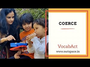 Coerce Meaning & Pronunciation | English Vocabulary | VocabAct