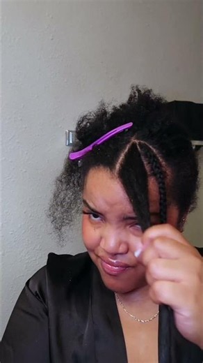 How to do a Braided Bang Style on Curly Hair