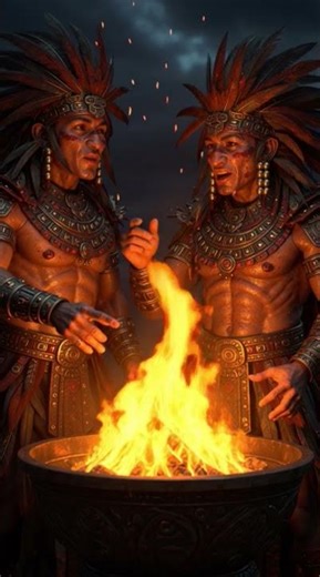 The one who burnt himself to become the SUN -- Aztec Myth #history #myth