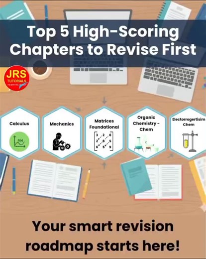 JRS TUTORIALS on Instagram: "𝐓𝐨𝐩 𝟓 𝐇𝐢𝐠𝐡-𝐒𝐜𝐨𝐫𝐢𝐧𝐠 𝐂𝐡𝐚𝐩𝐭𝐞𝐫𝐬 𝐭𝐨 𝐑𝐞𝐯𝐢𝐬𝐞 𝐅𝐢𝐫𝐬𝐭 – 𝐒𝐦𝐚𝐫𝐭 𝐑𝐞𝐯𝐢𝐬𝐢𝐨𝐧 (𝐉𝐑