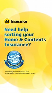 Need help sorting your Home & Contents insurance? Get a quote. | AA Insurance | Facebook