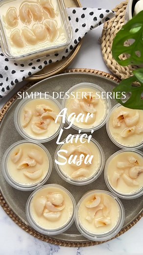 Resepi Agar-Agar Laici Susu Sedap dan Mudah