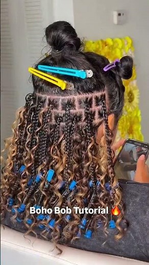 Boho Bob tutorial 💯