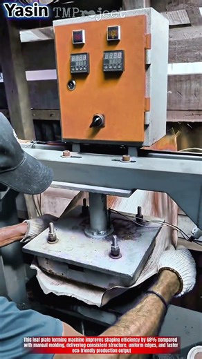 Innovative Leaf Plate Forming Machine : Method Precision Shape Press